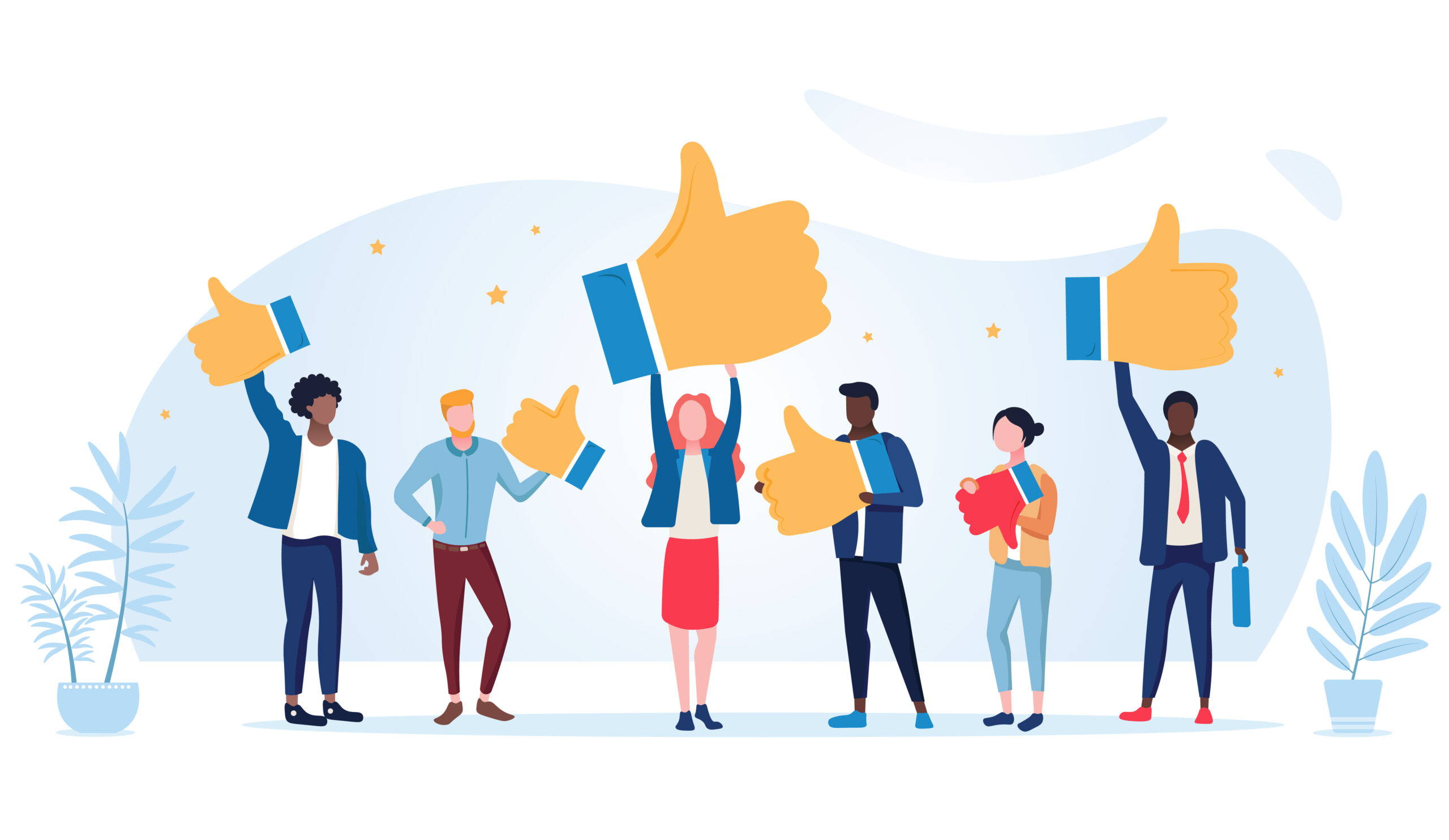ISO certification thumbs up
